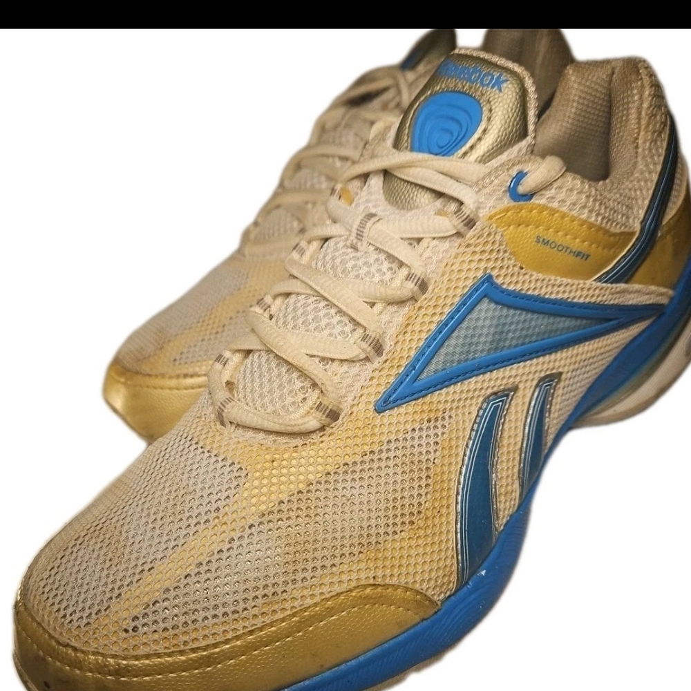 Reebok Sneaker Women 10 Wht Cottage Norm Boho Y2k Glam Barbie Gym Run Walk(5A)